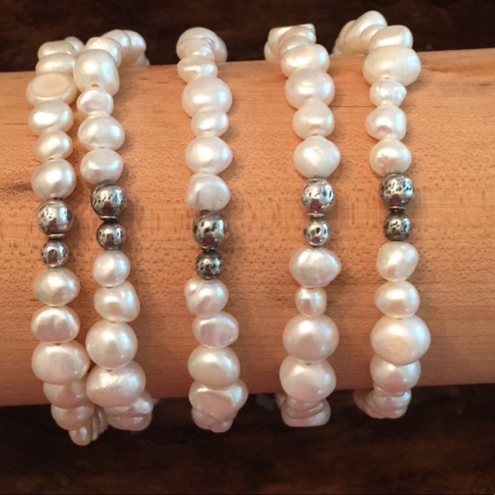 Freshwater Pearl Silpada Bracelets - Picture 2 of 3